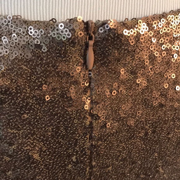 Tobi Sequin Deep V Mini Dress - Picture 4 of 5